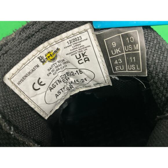 DR. MARTENS 2976 SLIP RESISTING CHELSEA BOOTS - SOFT TOE SIZE 10M main image 6